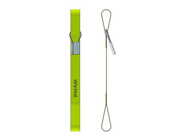 Polyamide STAS FLEX web sling flat loops