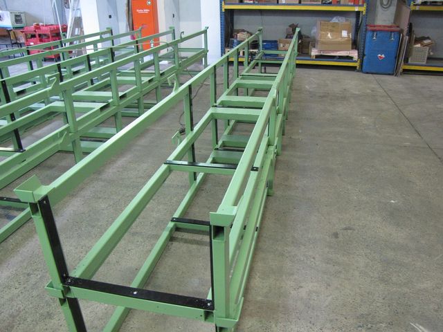 Storage transport rack  for profiles