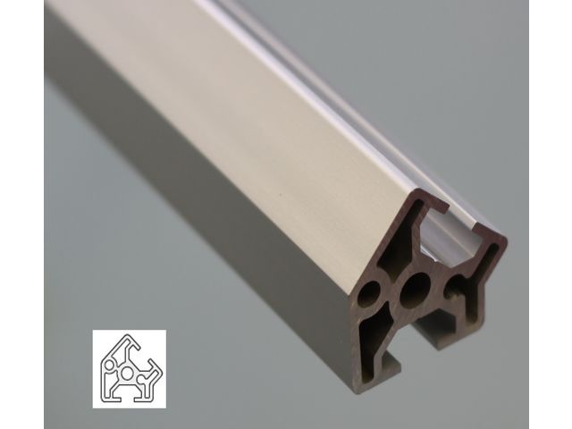 Aluminium Profile 8 mm Slot 30x30 Angle 45°