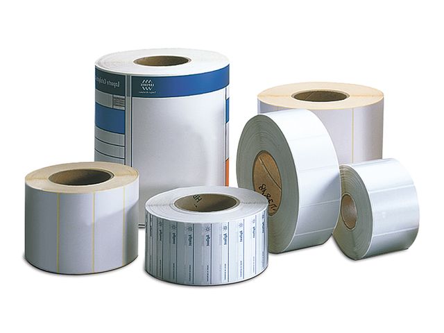 TTh Destructible PVC Blank Asset Label Rolls
