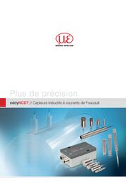 Inductive sensors (eddy current) for displacement, distance & position 