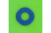 Washers and Circlips : Flat Washers - Without Chamfer - Medium Series &quot;M&quot; - Aluminium - Blister pack of 5 Washers, M Series AG3 OA, Blue