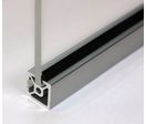 Insert seals for aluminium profiles with 6mm slot – for 5mm panel – Black – 6m