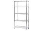 Multipurpose Storage Metal Shelf 5-tier H.150 cm