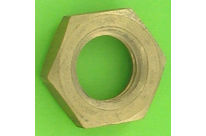Nuts : Hex Nuts - Thin Hex Nut, Hm, 0.5D - Thin Hex Nut, Hm, Brass, DIN 439