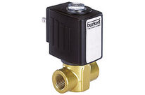 Servo-assisted solenoid valve : Type 6240