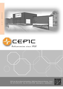 CEPIC General Brochure: graphite heat exchangers, corrosion resistant pumps, graphite rupture discs...
