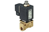 Solenoid valve for temperatures up to 180 degrees celsius : Type 0355