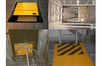 SLIDING HATCH FOR FIXED LADDERS