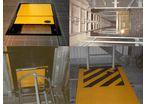SLIDING HATCH FOR FIXED LADDERS