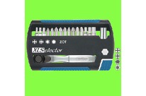 Wiha : WIHA- Embouts - Coffrets d&#039;Embouts - XLSelector de 25, 17 pièces Mélangées Embouts Torsion ZOT avec Cliquet d&#039;Embout