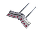 Magnetic sliding bracket