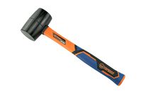680 g (24 oz) Rubber Mallet With Fiberglass Handle