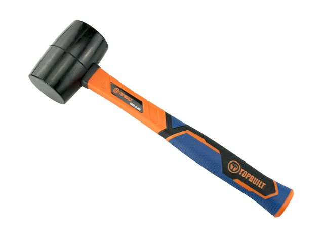 680 g (24 oz) Rubber Mallet With Fiberglass Handle