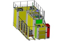 Tunnel Oven for Heat Treatment of Automobile parts