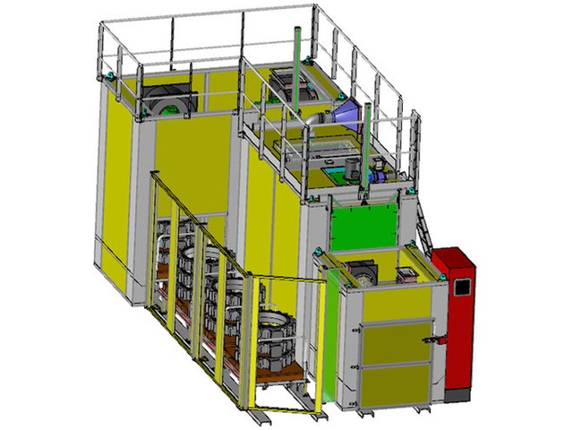 Tunnel Oven for Heat Treatment of Automobile parts