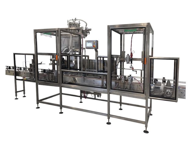Semi automatic combined Filler / Screwer 