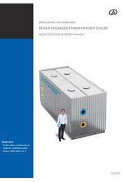 Catalogue Packaged power efficient chiller