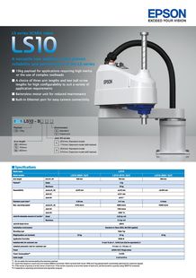 EPSON SCARA ROBOTS LS10-B