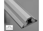 Triangular aluminium profile 30x30 – 8mm slot