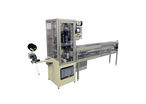 ULTRASONIC CUTTING, CR-US - Machine to cut ribbons, straps by sonics.