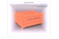 Sheet metal crate