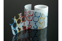 Technical cutting of adhesive and non-adhesive materials