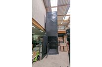 Single or double column freight elevator 