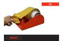 Manual unwinder for adhesive reels