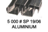 SP 19 - 1/4 Aluminium Staples - Box of 5000 Staples : AgSP19A5M