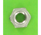 Nuts : Weld and Crimp Nuts - Hex Weld Nut - Square Weld Nut, H, A2 Stainless Steel, DIN 929