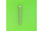 Sheet Metal Screws : Large Round Button Head, Torx - Torx Pan Button Head Sheet Metal Screw, White Zinc Steel, ISO 14585C