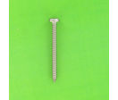 Sheet Metal Screws : Large Round Button Head, Torx - Torx Pan Button Head Sheet Metal Screw, White Zinc Steel, ISO 14585C
