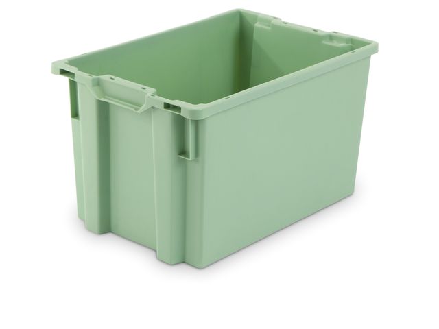 Stack and nesting box 66L (solid and/or perforated)