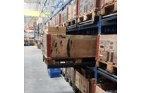 Pallet drawer for rack rail 