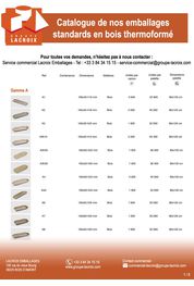 Catalogue Thermoformed wood