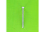 Self-tapping Screws : Self-drilling Screws - Round Button Head, Cross-Head - Self-drilling, Round Head, Phillips, White Zinc Steel, DIN 7504M