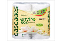 Cascades Enviro® 100% recycled fibre bathroom tissue