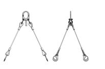 4-leg stainless steel wire rope sling