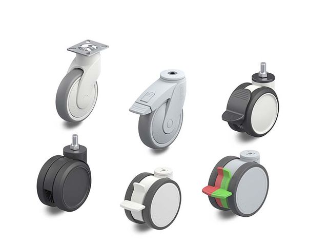 Synthetic castors