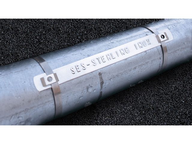 Strips Inox embossed