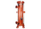 CEPIC vertical graphite heat exchanger, series EV