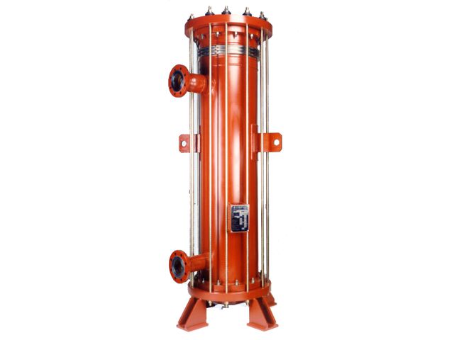 CEPIC vertical graphite heat exchanger, series EV