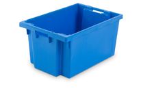 Stack and nesting boxe, 50L (solid and/or perforated)