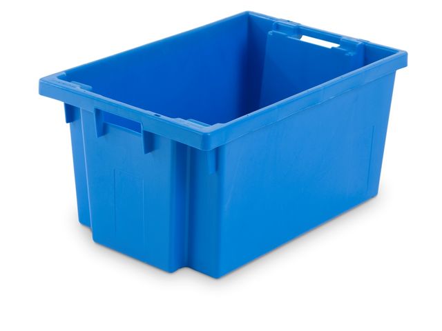 Stack and nesting boxe, 50L (solid and/or perforated)