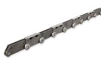 Deep link chain for steel sheet continuous conveyor