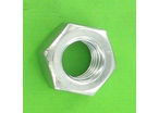 Nuts : Hex Nuts - Hex Nut, Hu, Left Hand Thread - Hex Nut, White Zinc Steel, Left Hand Thread, DIN 934L