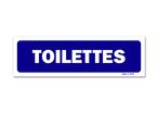 "Toilets" signpost