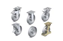 Cast iron wheels and castors