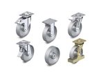 Cast iron wheels and castors